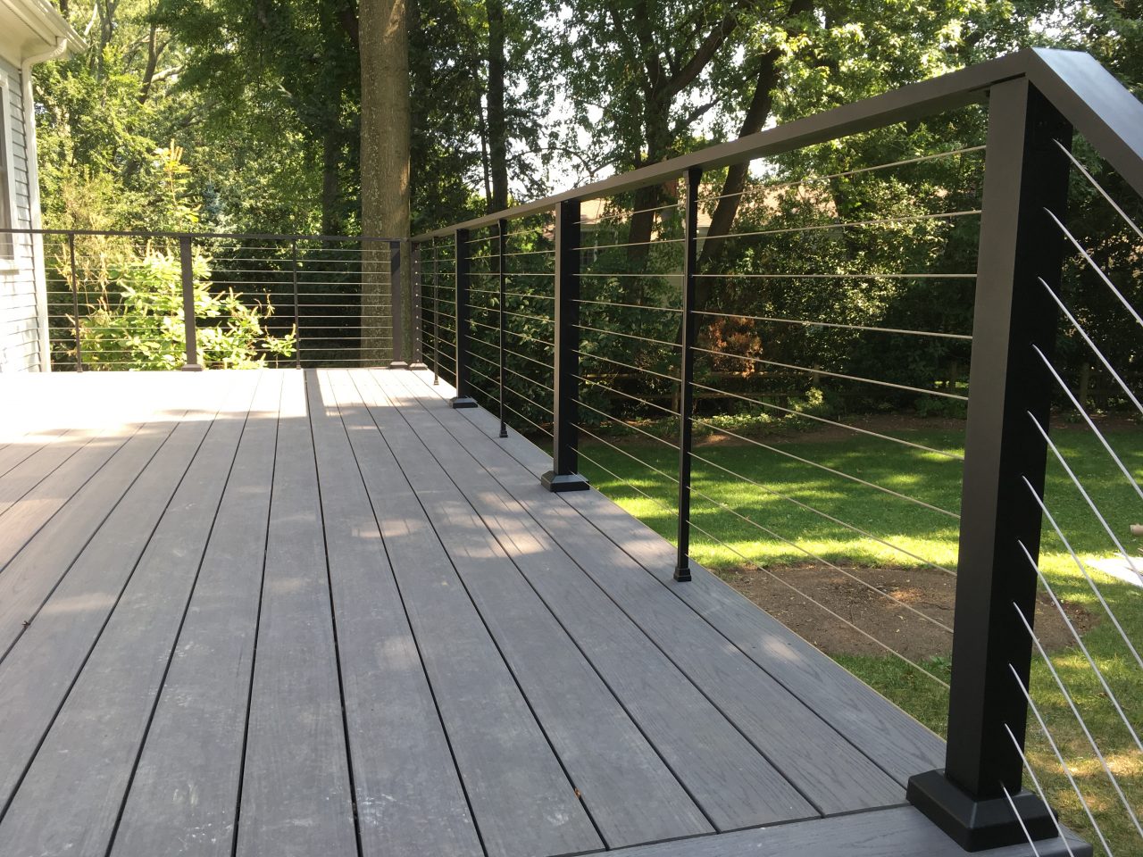 Aluminum Porch Hand Railing Installation Miami